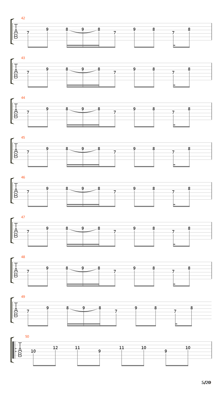 Inquisition Symphony吉他谱