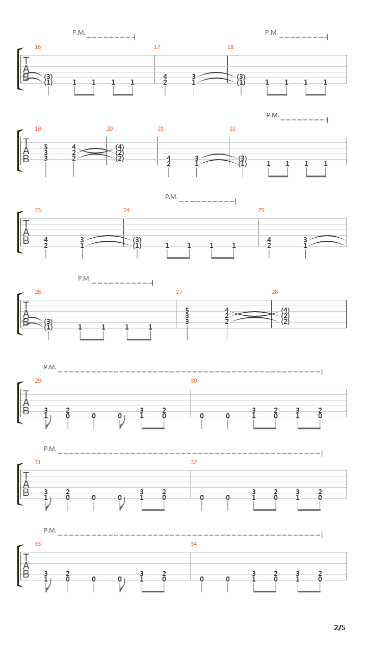 Intro To Arise吉他谱