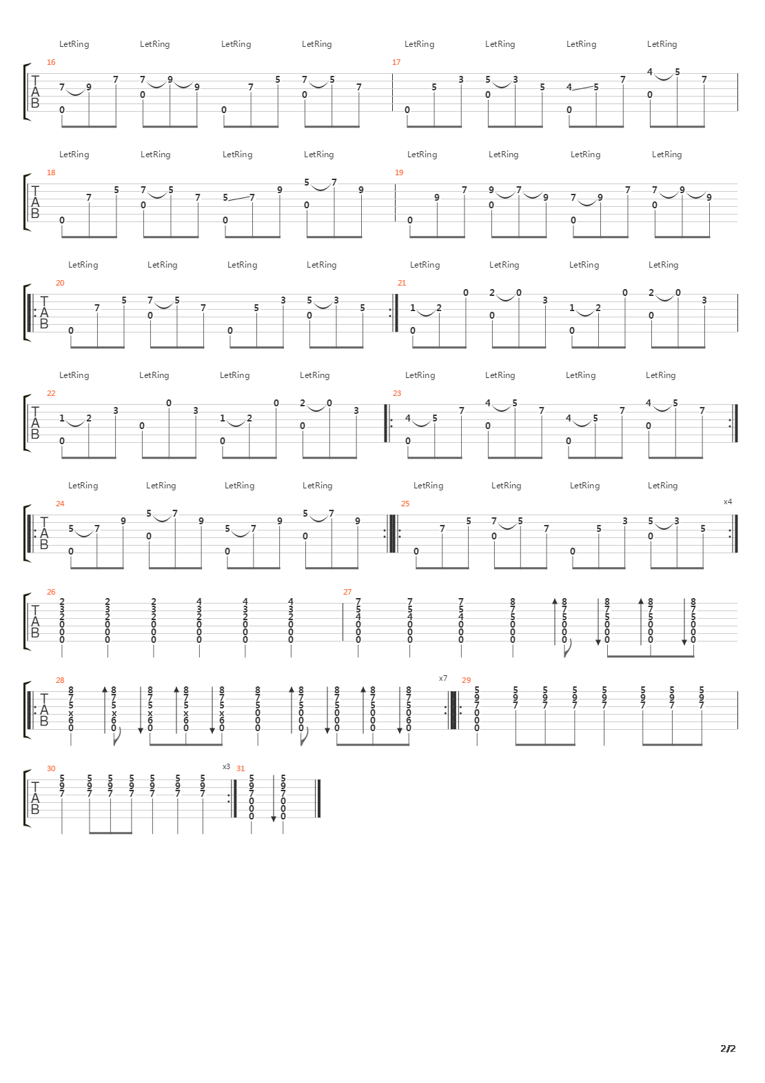 Jasco吉他谱