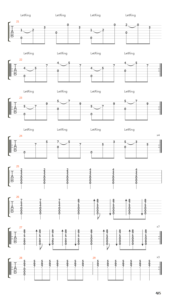 Jasco吉他谱