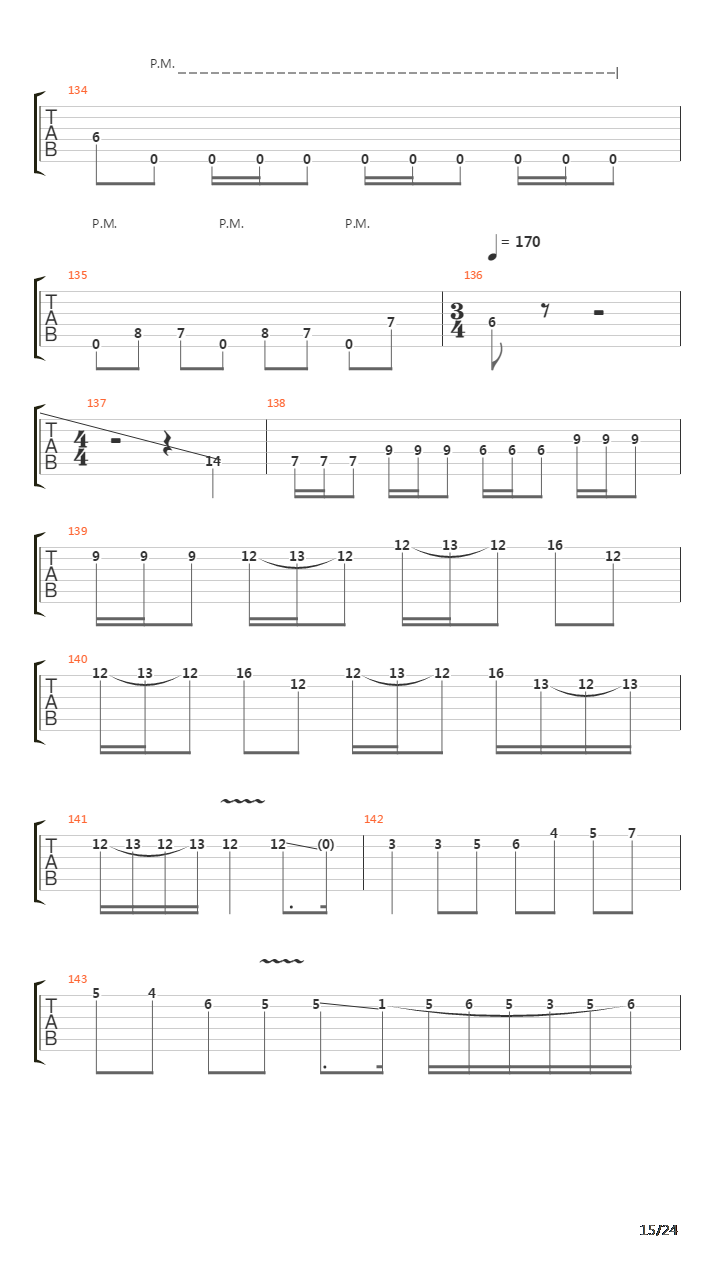 Lobotomy吉他谱