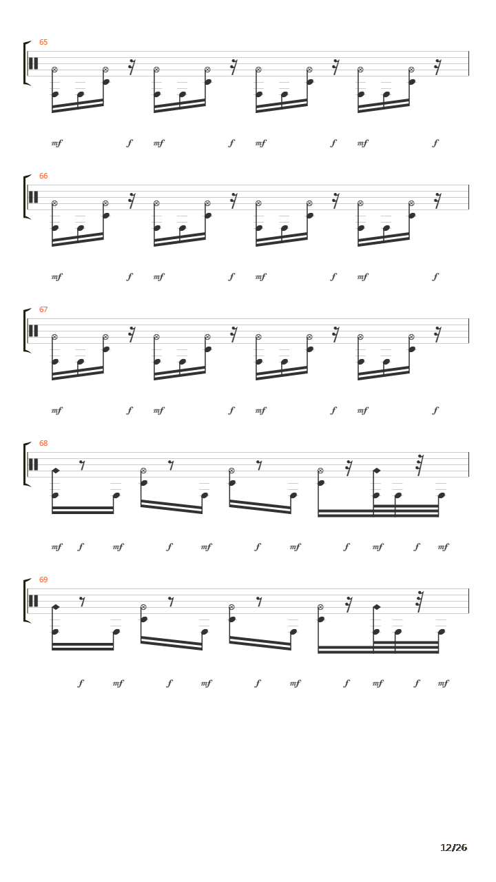 Meaningless Movements吉他谱