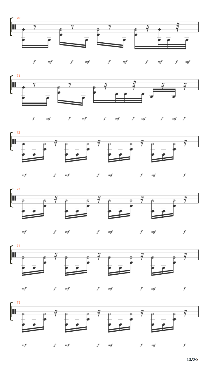 Meaningless Movements吉他谱