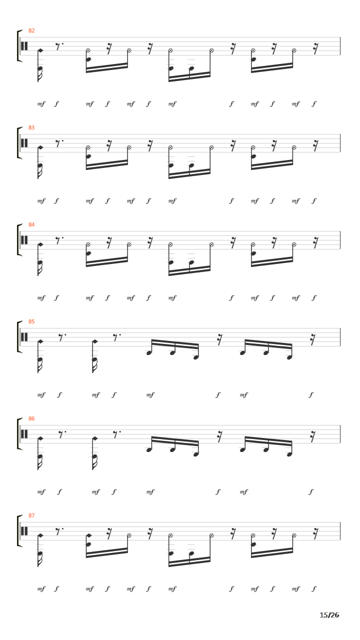 Meaningless Movements吉他谱