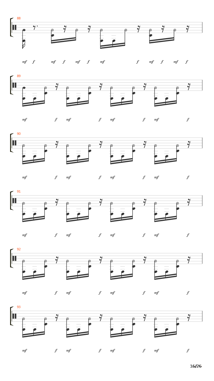 Meaningless Movements吉他谱