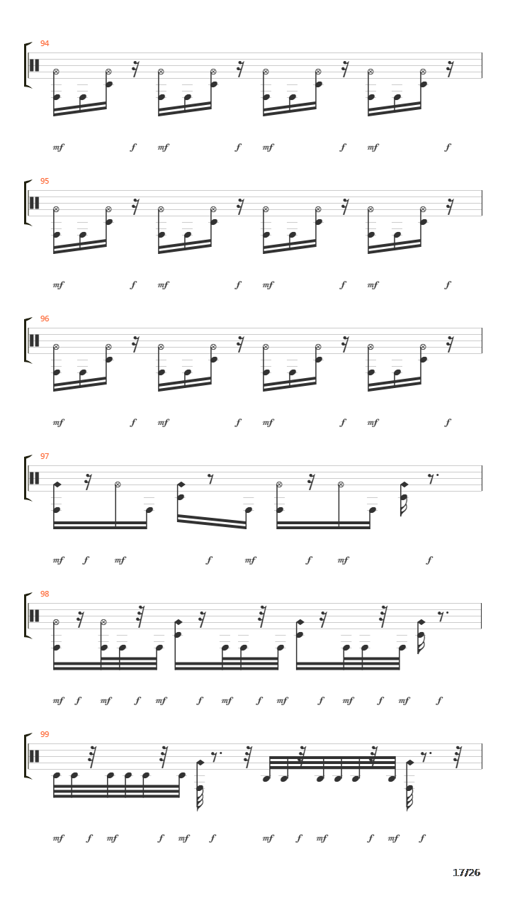 Meaningless Movements吉他谱