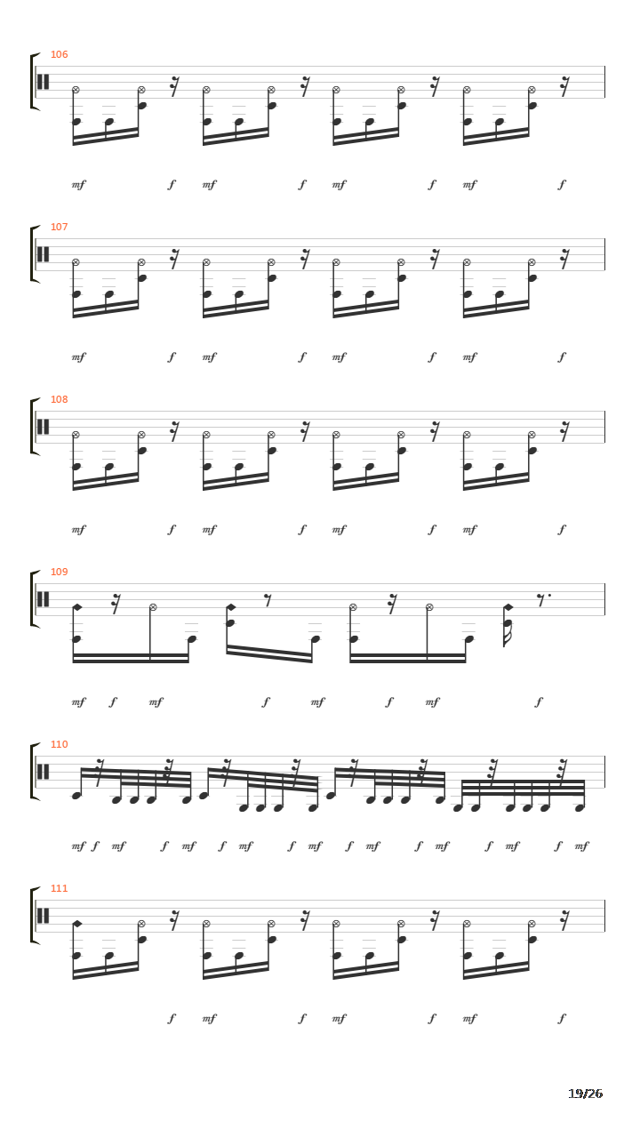 Meaningless Movements吉他谱