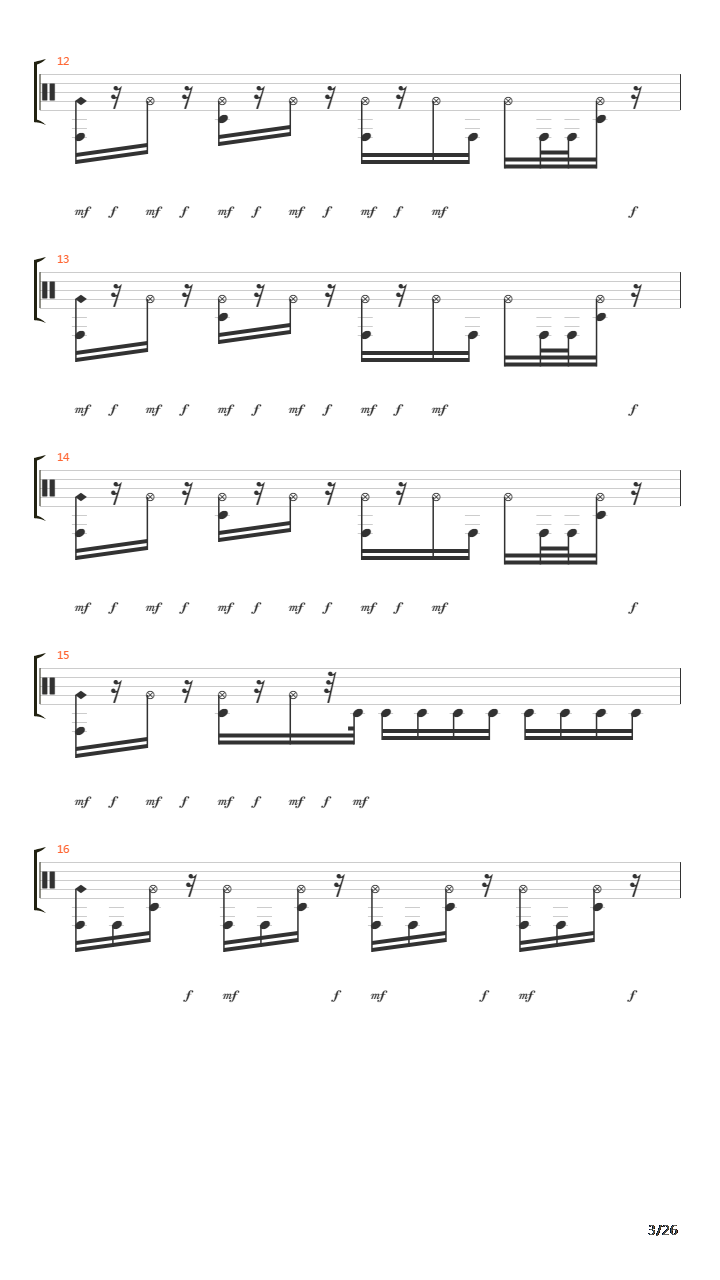 Meaningless Movements吉他谱