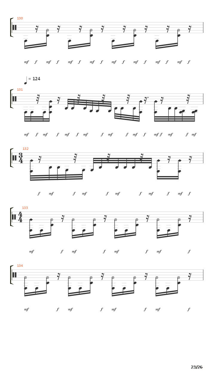 Meaningless Movements吉他谱