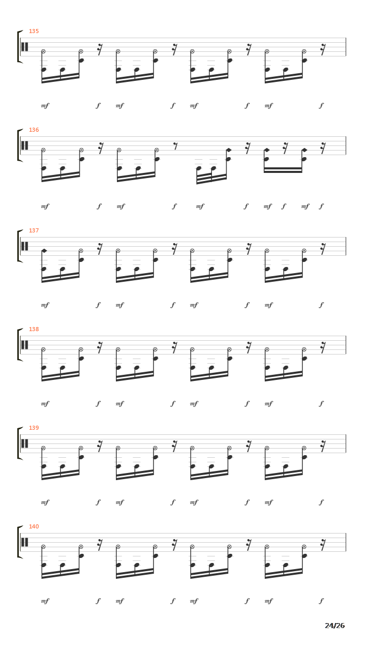 Meaningless Movements吉他谱