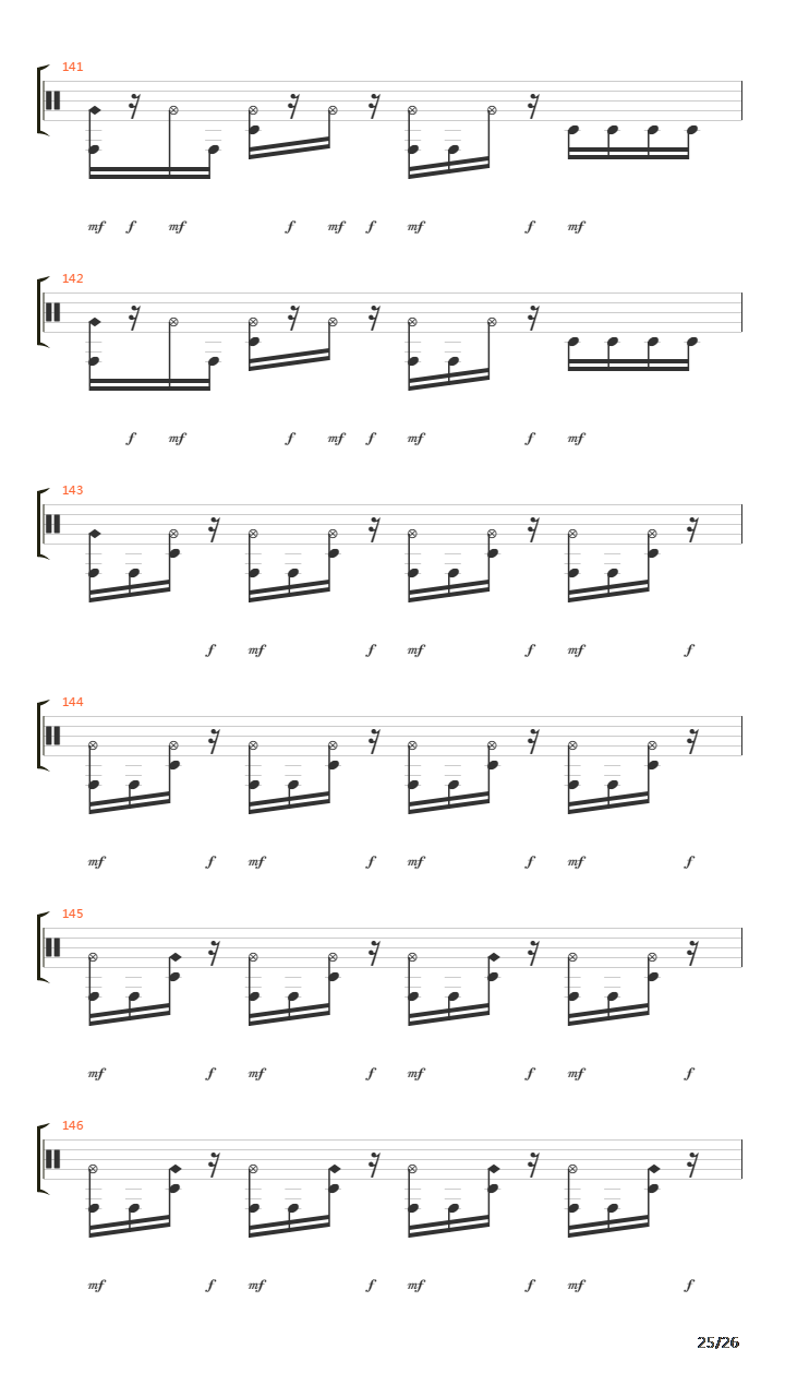 Meaningless Movements吉他谱