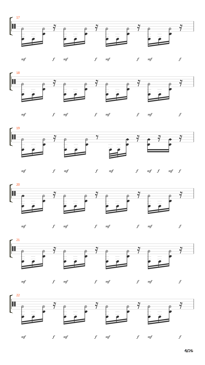 Meaningless Movements吉他谱