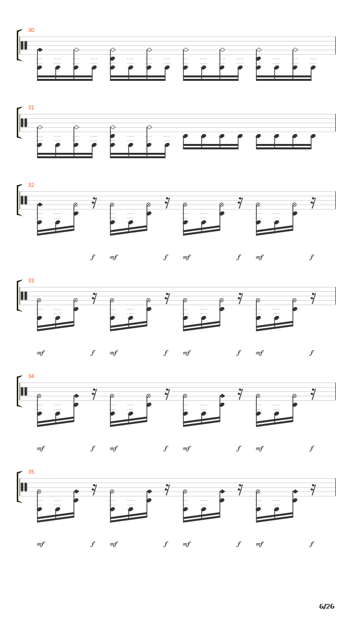 Meaningless Movements吉他谱