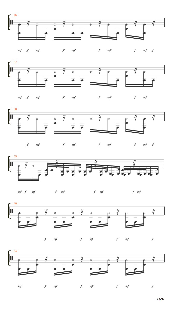 Meaningless Movements吉他谱