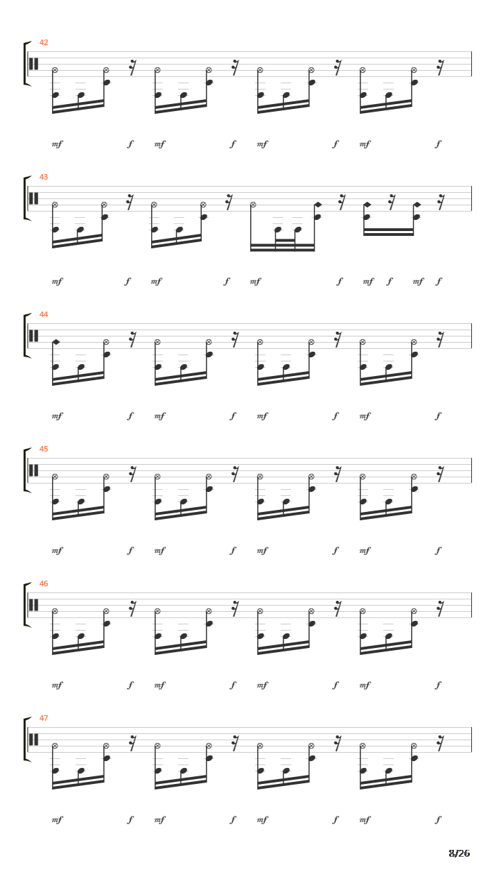 Meaningless Movements吉他谱