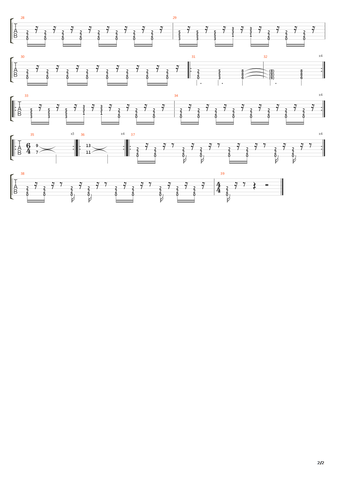 Rumors吉他谱