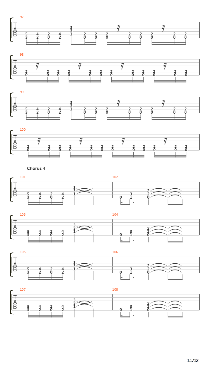 Subtraction吉他谱