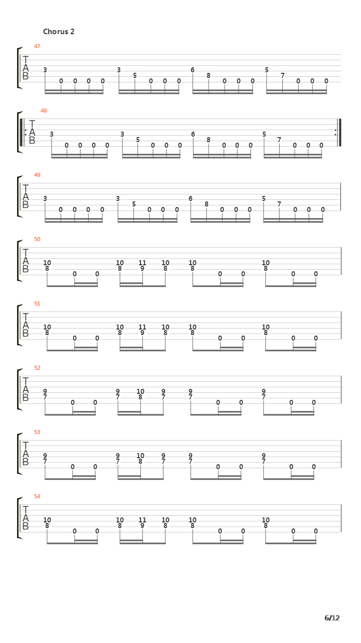 Subtraction吉他谱