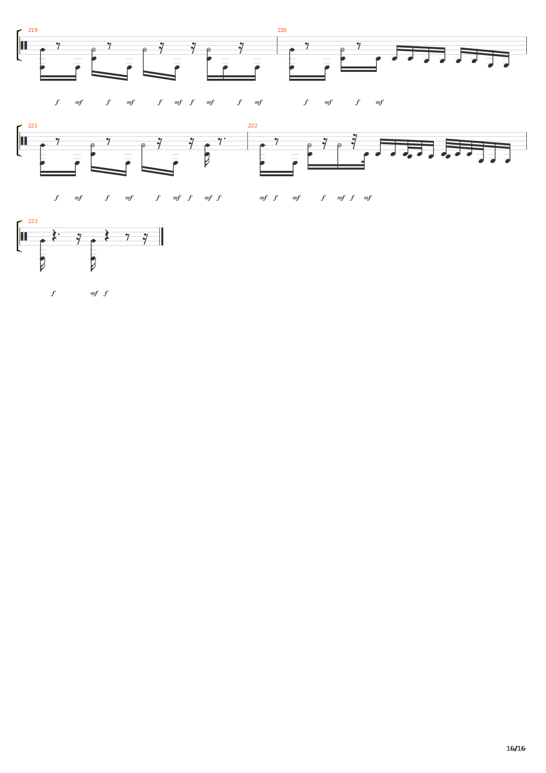 Subtraction吉他谱