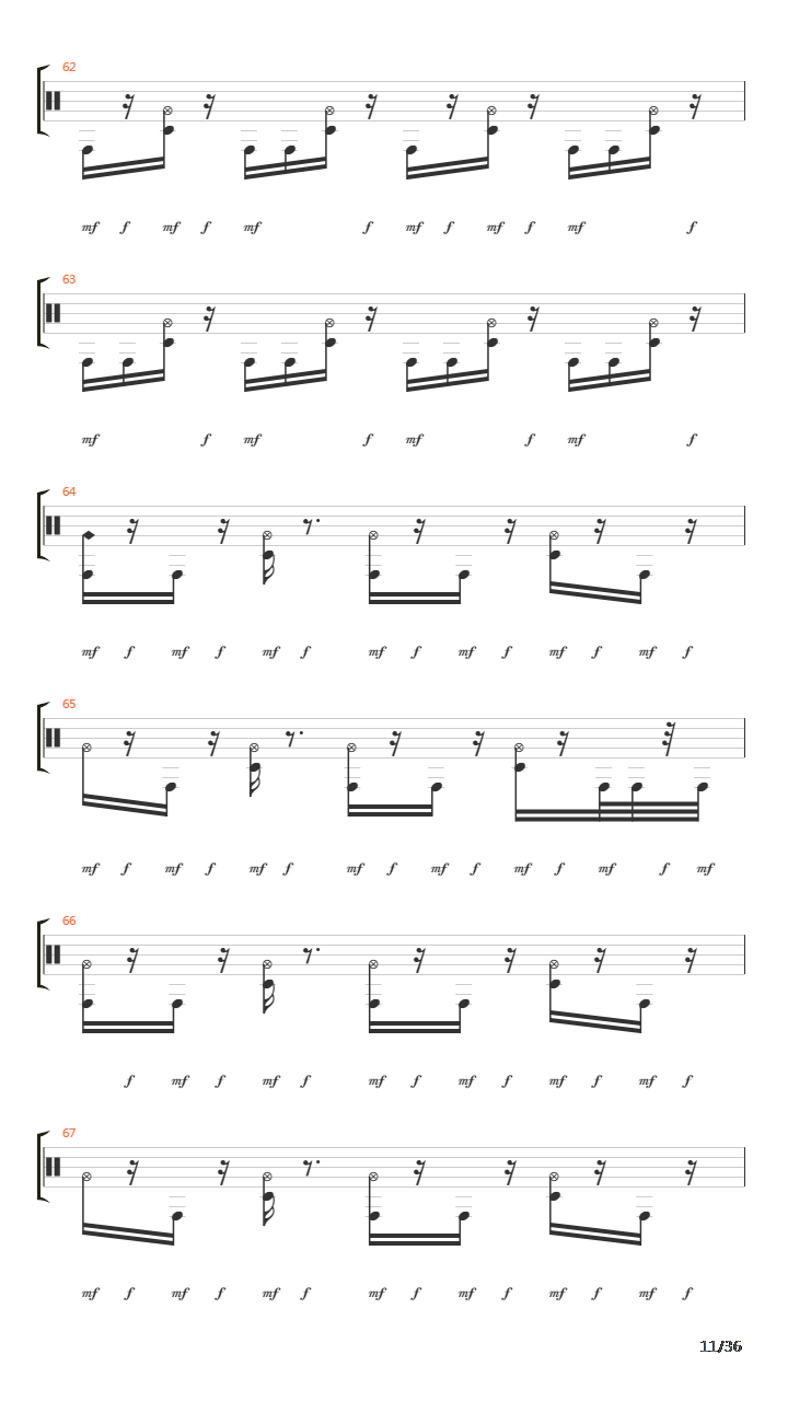 Subtraction吉他谱