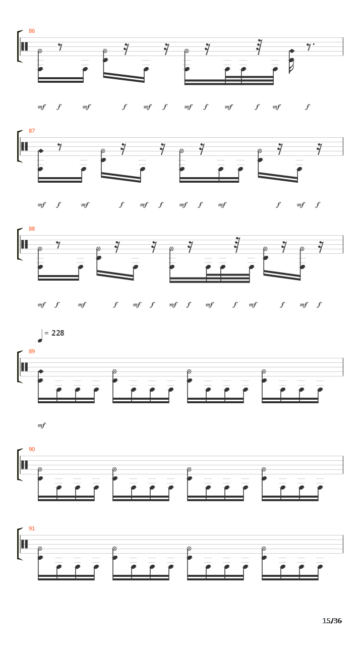 Subtraction吉他谱