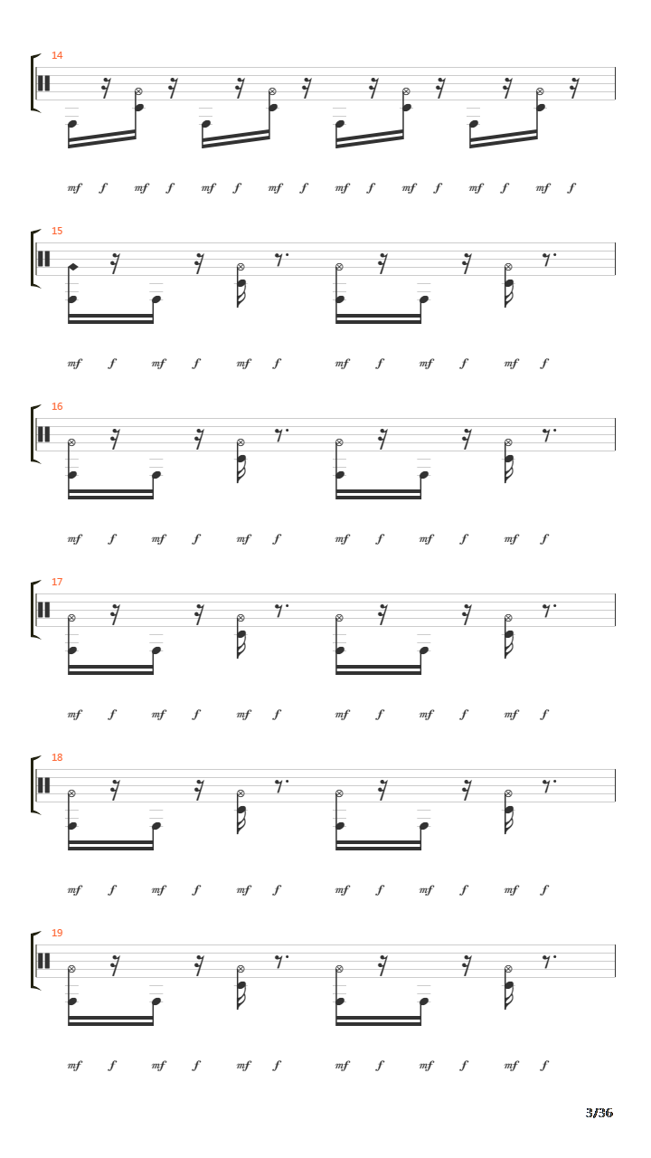 Subtraction吉他谱