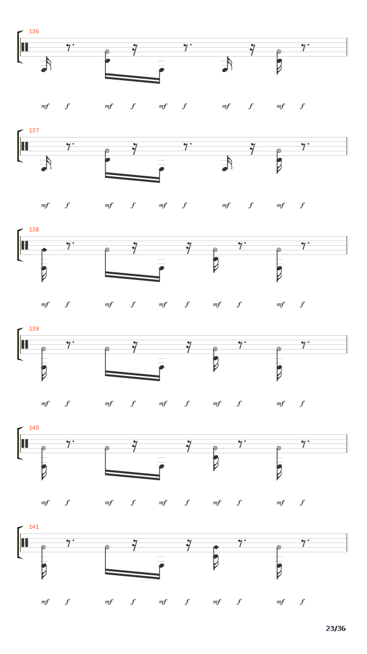 Subtraction吉他谱