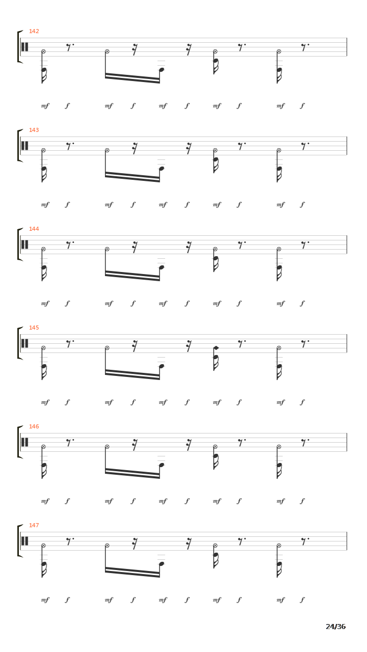 Subtraction吉他谱