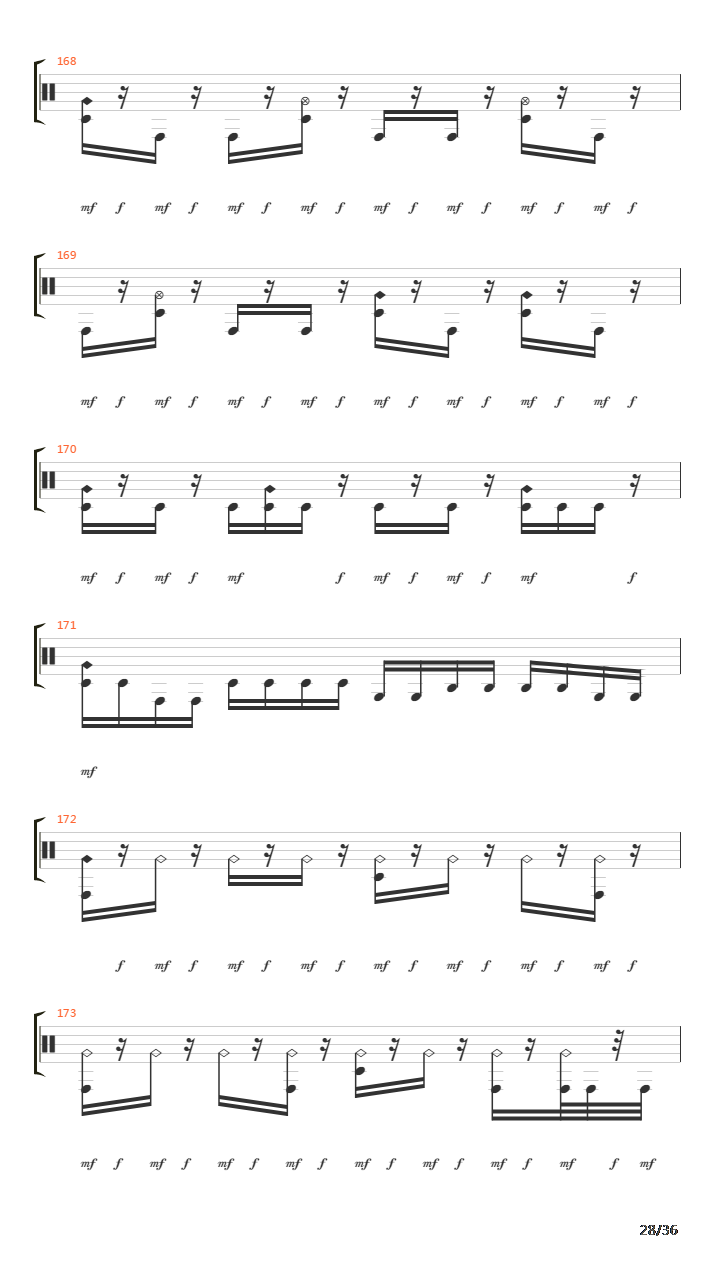 Subtraction吉他谱