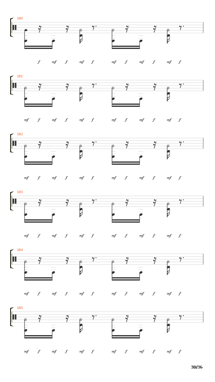 Subtraction吉他谱