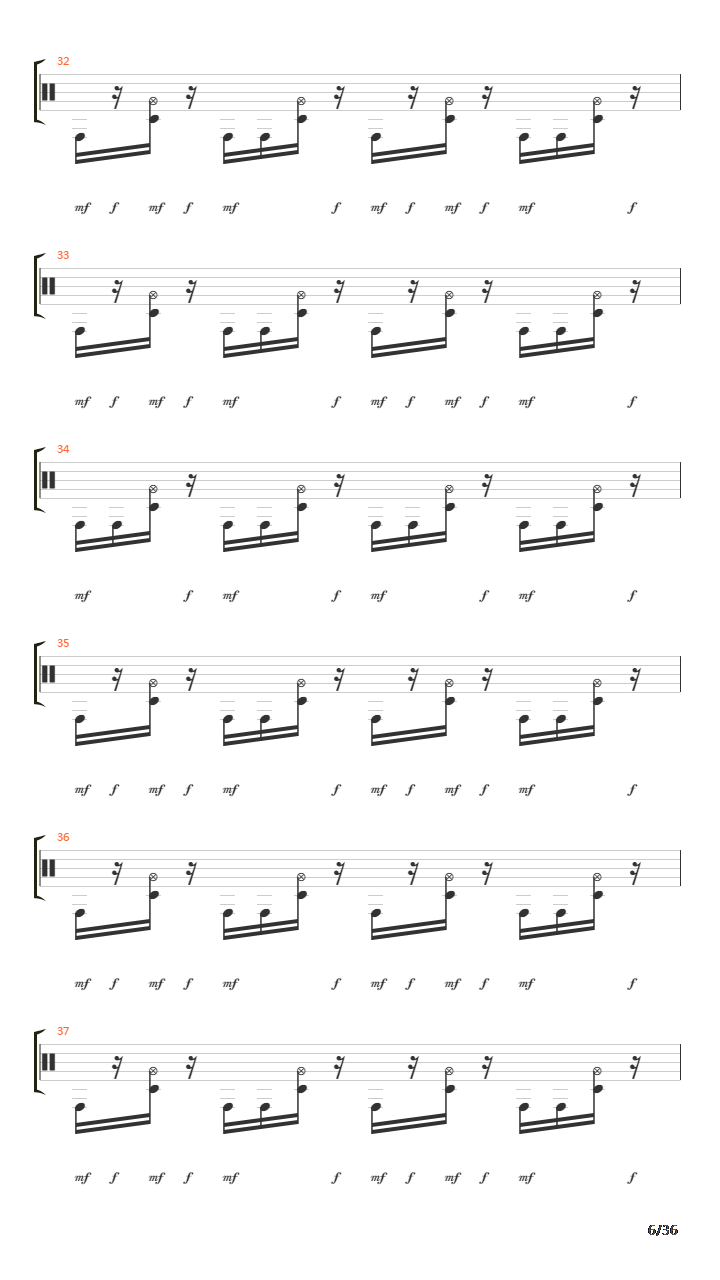 Subtraction吉他谱