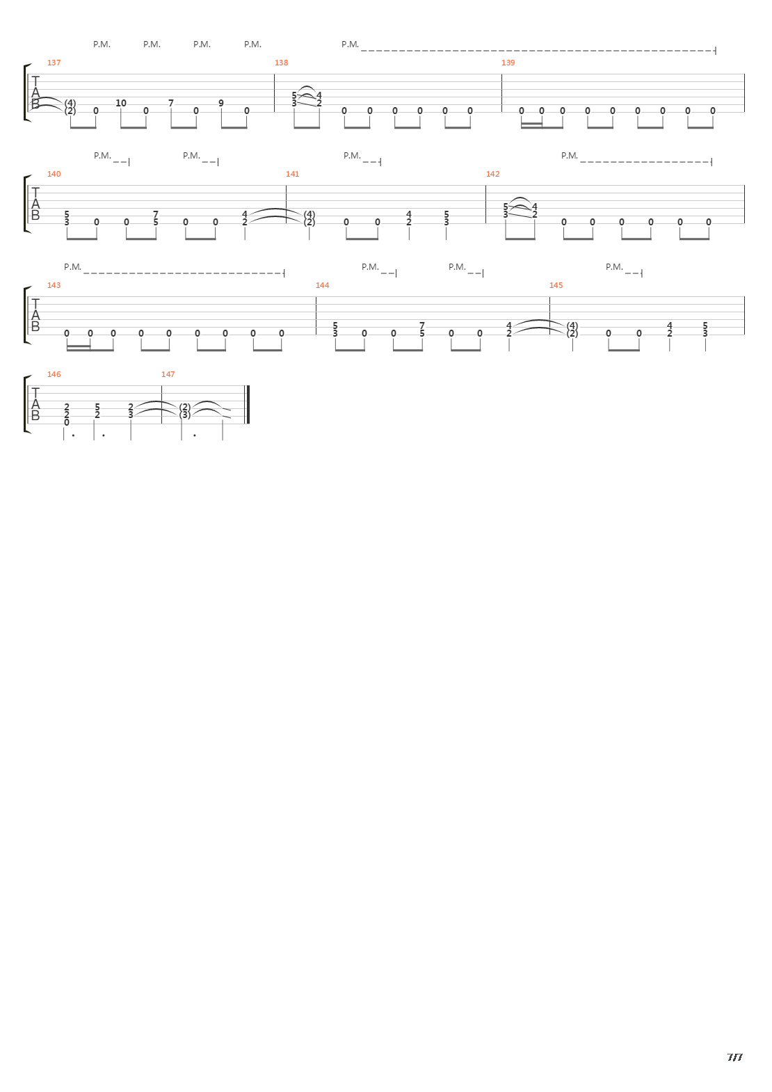 Act Of Contrition吉他谱