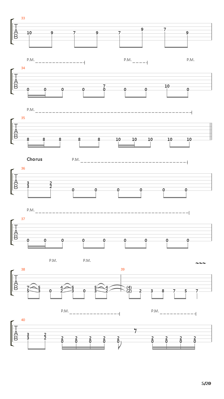 Act Of Contrition吉他谱