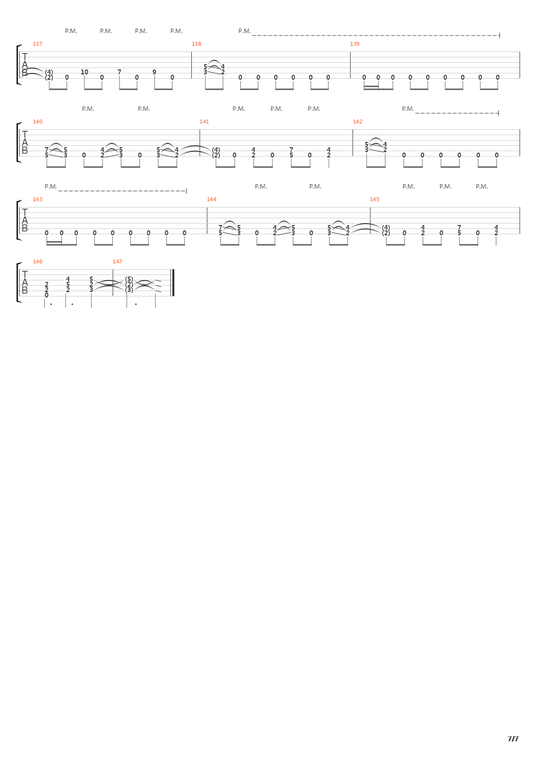 Act Of Contrition吉他谱