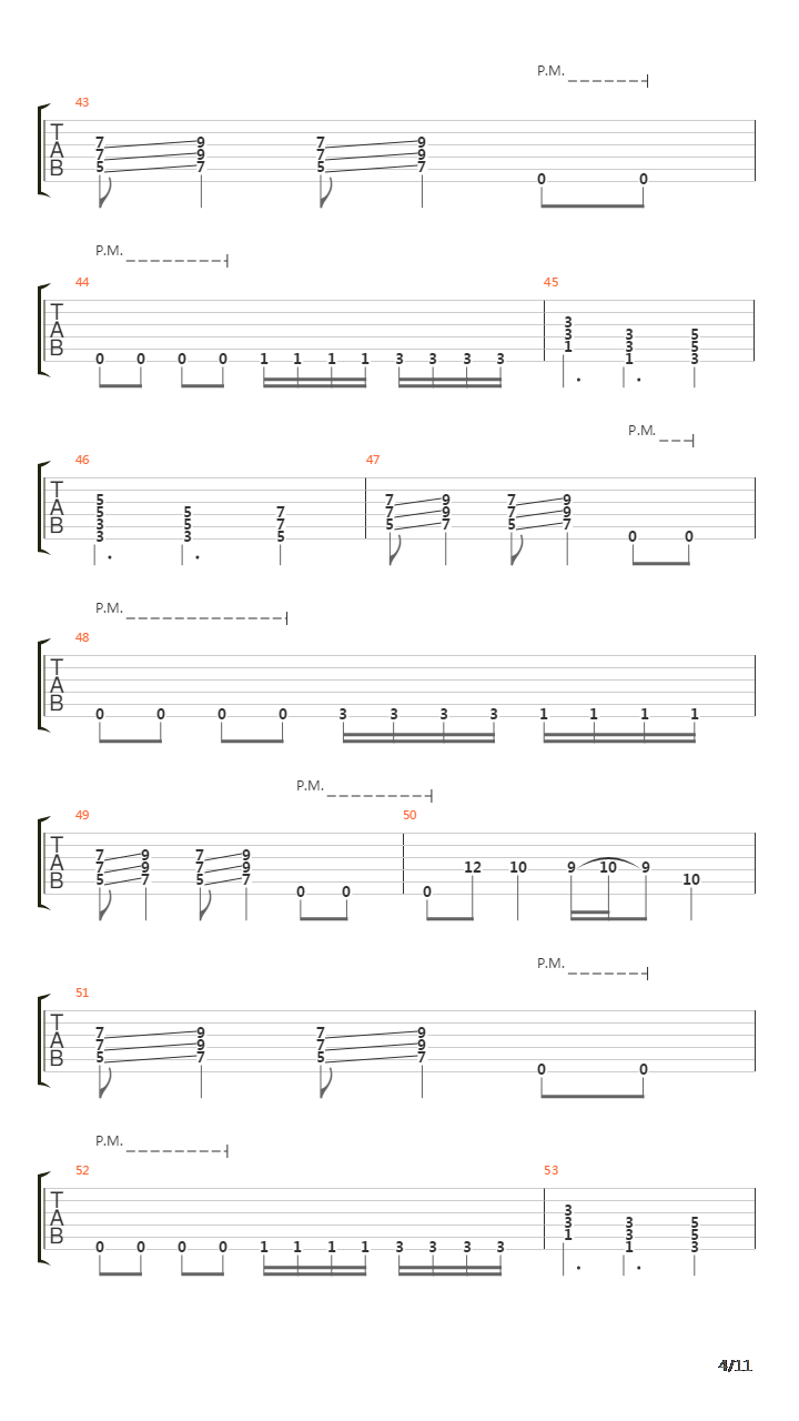 In Effigy吉他谱