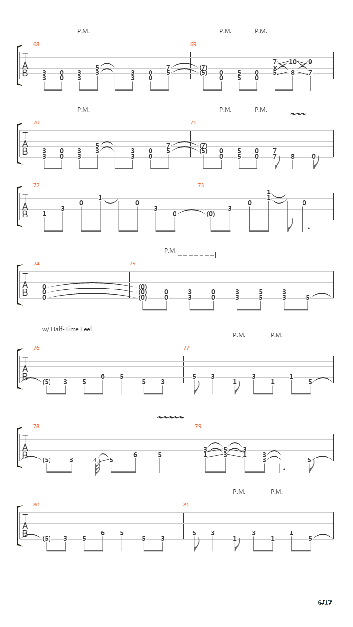 What Drives The Weak吉他谱