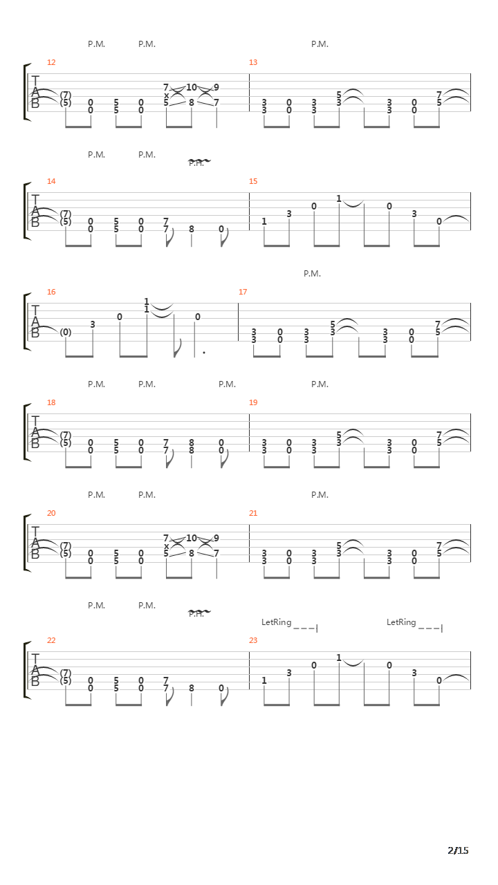 What Drives The Weak吉他谱