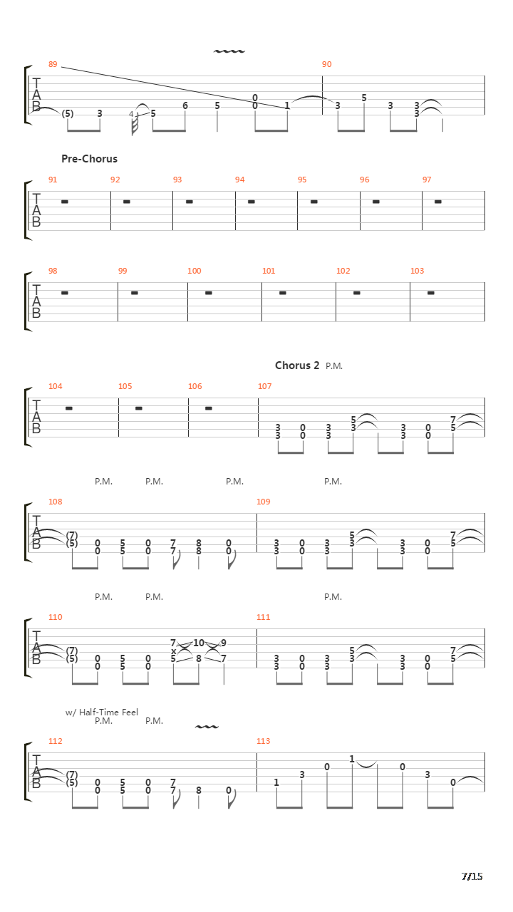 What Drives The Weak吉他谱