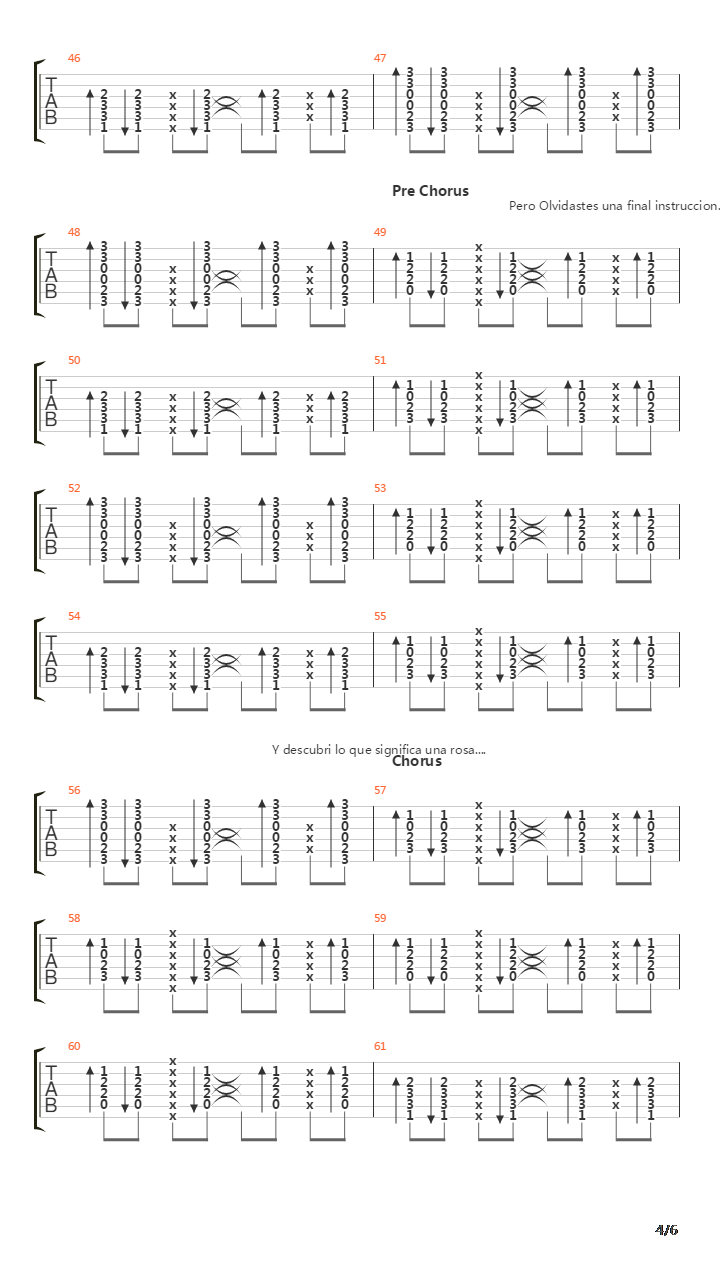 Anatomia吉他谱