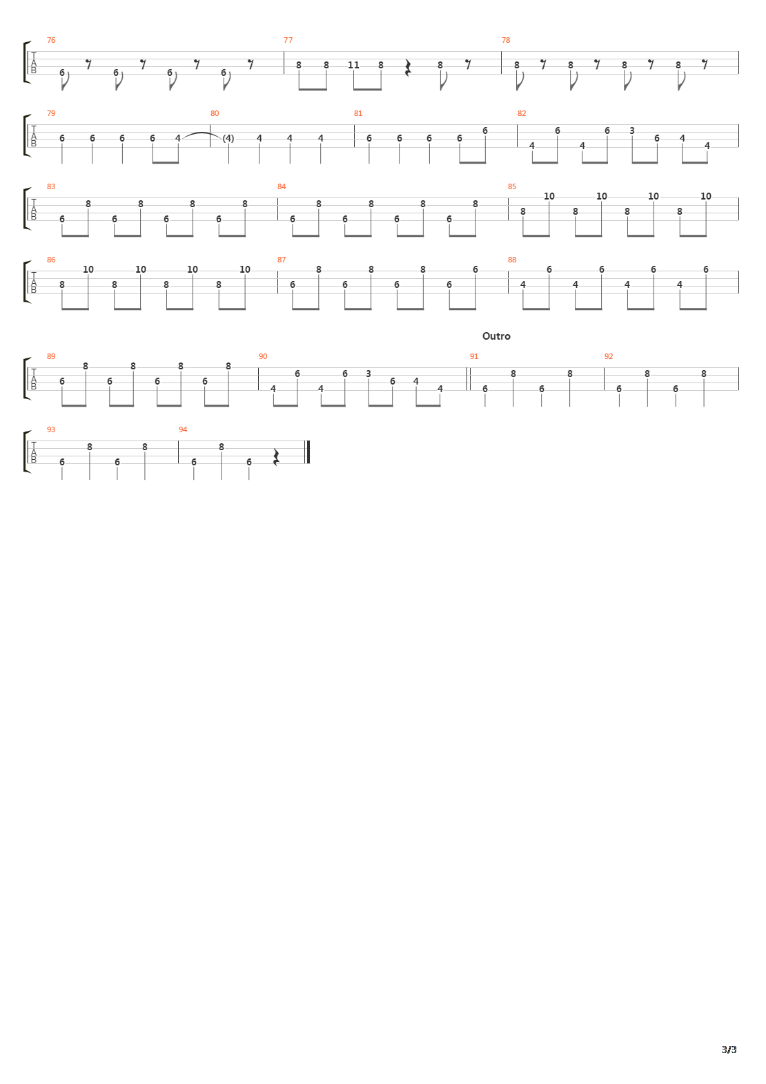 Timor吉他谱