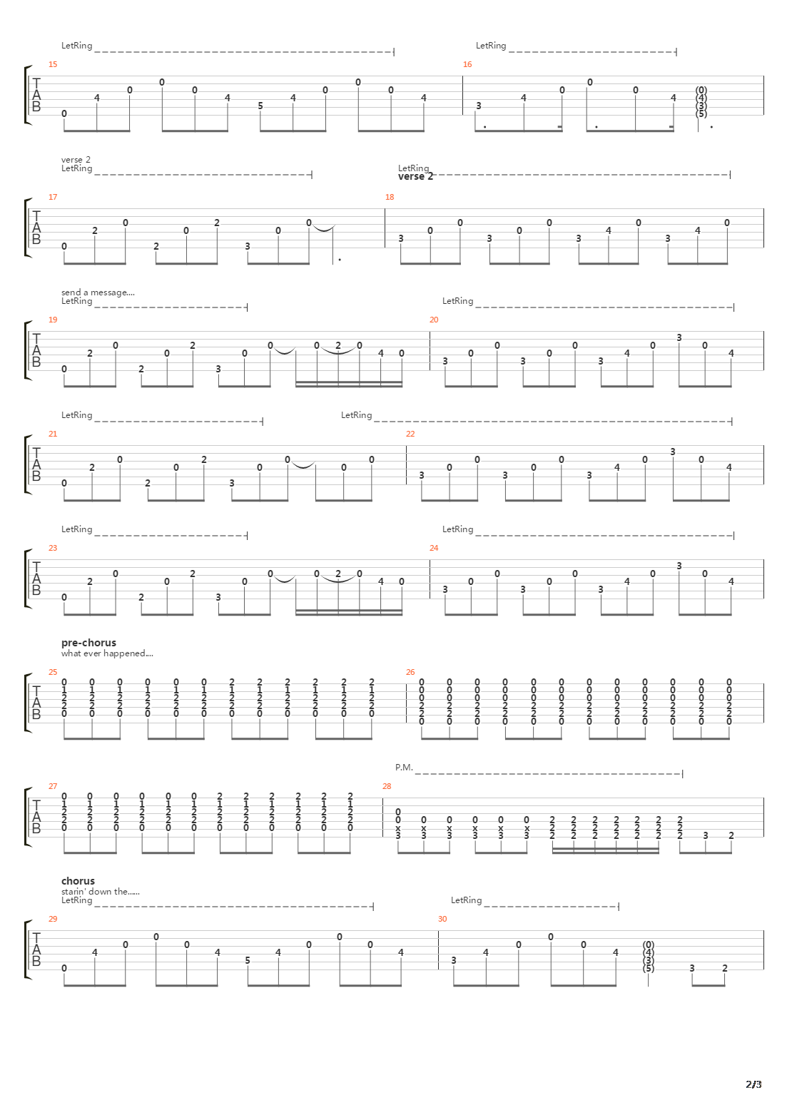 45吉他谱