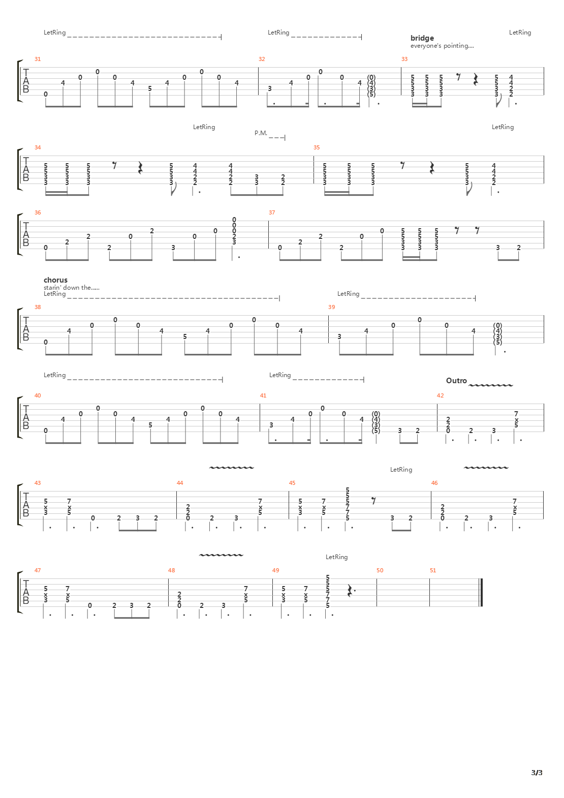 45吉他谱