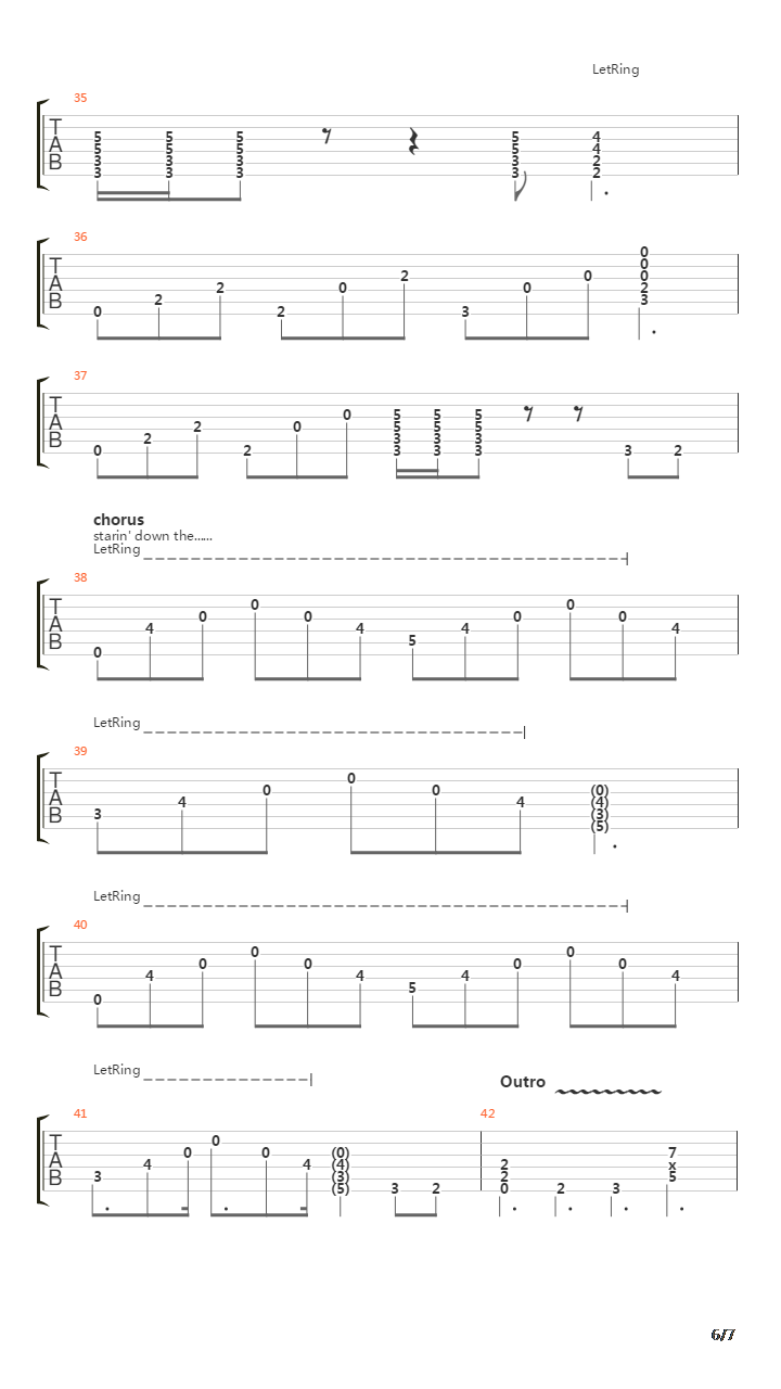 45吉他谱