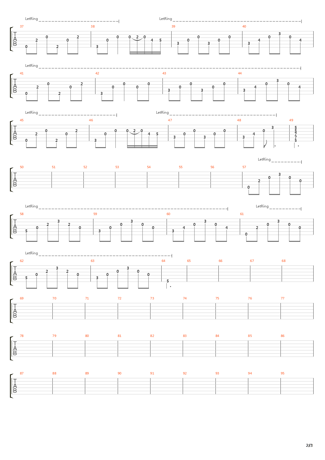 45吉他谱