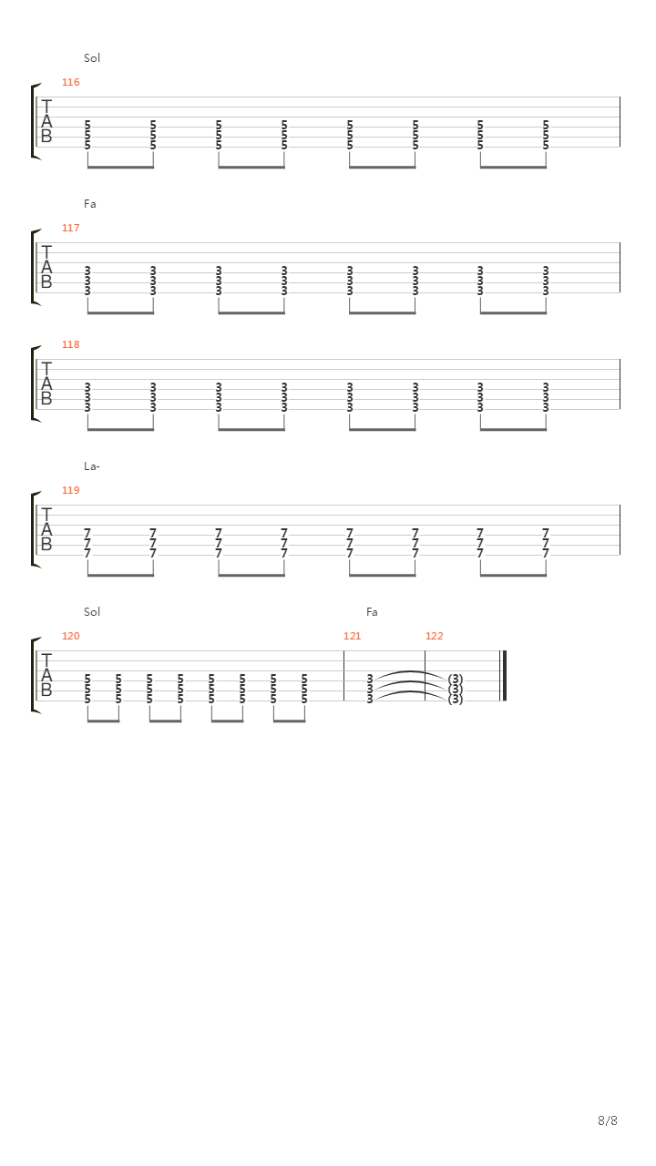 Unity吉他谱