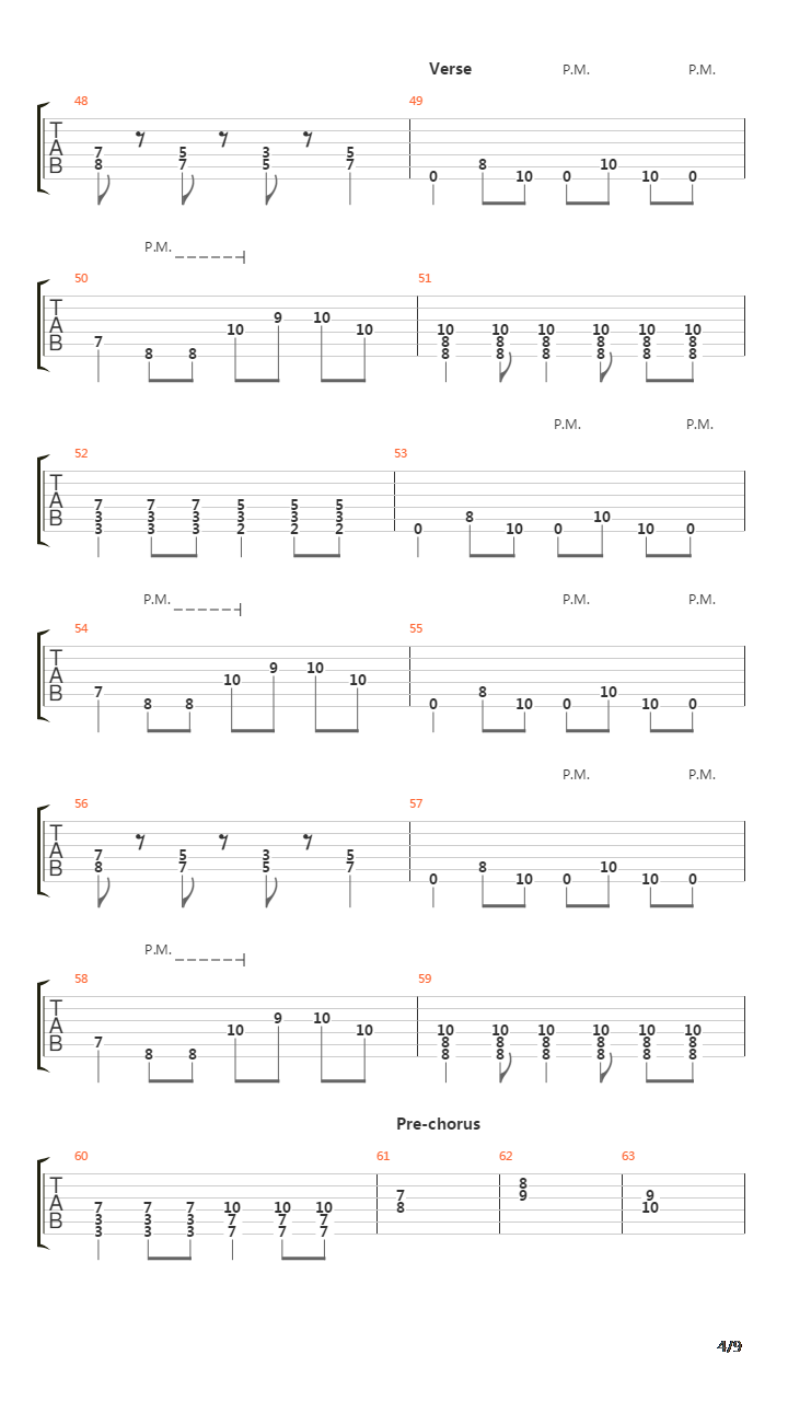 Massachusetts吉他谱