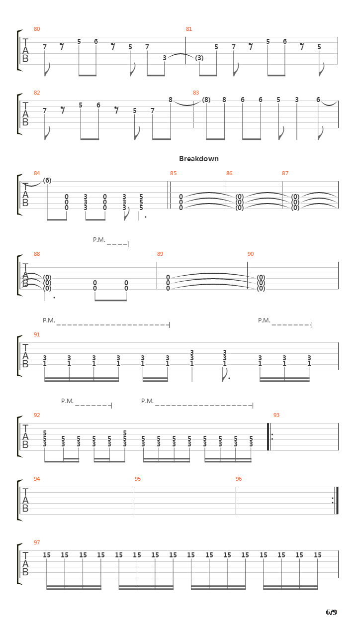 Vices吉他谱