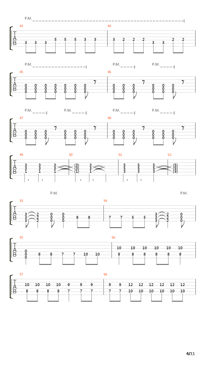 When Broken Is Easily Fixed吉他谱