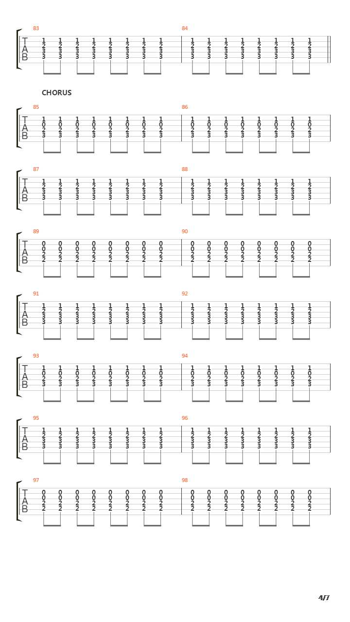 Common Reactor吉他谱