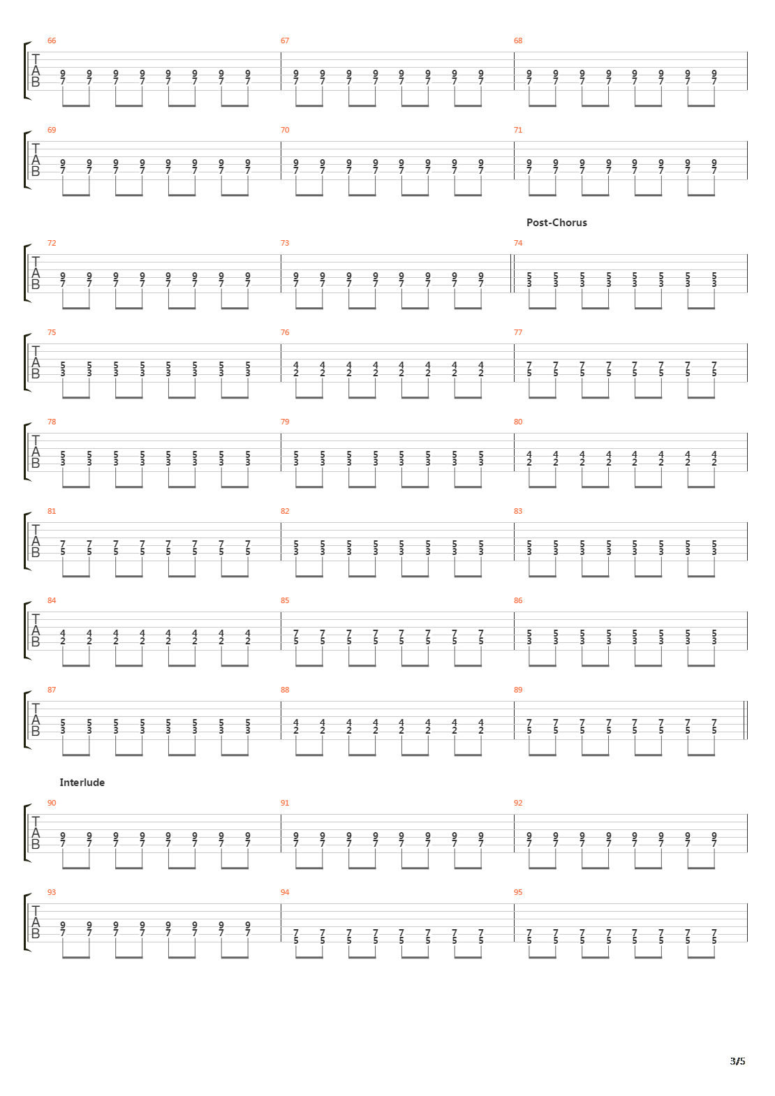 Dots And Dashes Enough Already吉他谱